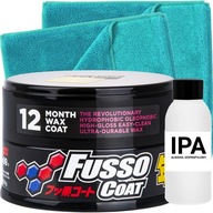 SOFT99 FUSSO COAT 12 MESAČNÝ TEMNÝ VOSK SÚPRAVA TMAVÝCH LEŠTIČOV TVRDÝ VOSK SOFT99 FUSSO COAT 12 MESAČNÝ TEMNÝ VOSK SÚPRAVA TMAVÝCH LEŠTIČOV TVRDÝ VOSK