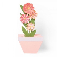 Sizzix Thinlits Pop-Up kocka na kvety Sizzix Thinlits Pop-Up kocka na kvety