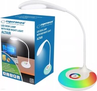 3W flex LED stolná lampa s RGB zmenou farieb