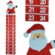 Adventný kalendár s mikulášskymi vreckami Adventný kalendár s mikulášskymi vreckami