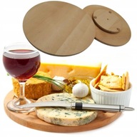 Doska na pizzu 40 cm otočný podnos na servírovanie syrových pochutín Eco tanier Doska na pizzu 40 cm otočný podnos na servírovanie syrových pochutín Eco tanier