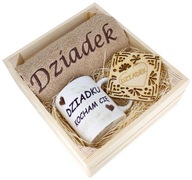 SKVELÝ DARČEK PRE DEDKA UTERÁK + KRABIČKA NA HRNKY SKVELÝ DARČEK PRE DEDKA UTERÁK + KRABIČKA NA HRNKY