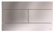 Tlačidlo splachovania WC KOŁO SLIM, matný chróm Tlačidlo splachovania WC KOŁO SLIM, matný chróm