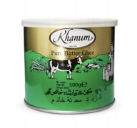 KHANUM PURE BUTTER GHEE prepustené maslo 0,5 kg KHANUM PURE BUTTER GHEE prepustené maslo 0,5 kg