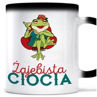 Čarovný hrnček, DARČEK pre TETU, Fancy Frog Čarovný hrnček, DARČEK pre TETU, Fancy Frog