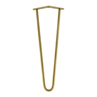 MORIA DESIGN Nohy ku konferenčnému stolíku Nohy vlásenky 41 cm fi10 mm zlaté MORIA DESIGN Nohy ku konferenčnému stolíku Nohy vlásenky 41 cm fi10 mm zlaté