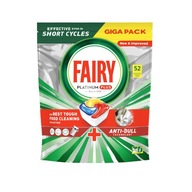 FAIRY PLATINUM PLUS Tablety Kocky Kapsule do umývačky riadu 3v1 52 ks. FAIRY PLATINUM PLUS Tablety Kocky Kapsule do umývačky riadu 3v1 52 ks.