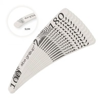 Sada 25x Aba pilník SLIM banán zebra 100/180 Sada 25x Aba pilník SLIM banán zebra 100/180