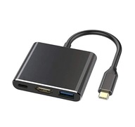 ADAPTÉR ADAPTÉR 3V1 USB-C 4K HDMI HUB USB 3.0 ADAPTÉR ADAPTÉR 3V1 USB-C 4K HDMI HUB USB 3.0