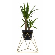 Moderný STOJAN kvety 40 cm zlaté GEOMETRICKÉ Moderný STOJAN kvety 40 cm zlaté GEOMETRICKÉ