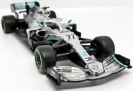 Vozidlo F1 MERCEDES W10 EQ P.+V. Bottas Bburago 1:43