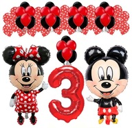 MICKEY MINNIE MOUSE BALÓNKY NA 3. NARODENINY 53KS MICKEY MINNIE MOUSE BALÓNKY NA 3. NARODENINY 53KS