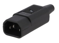 Schurter 4735 zástrčka do IEC IBM C14 napájací kábel 10A zásuvka 2,5 mm2 Schurter 4735 zástrčka do IEC IBM C14 napájací kábel 10A zásuvka 2,5 mm2