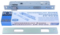 Zadlabávací zámok pre brány, úzky, do 40 Zadlabávací zámok pre brány, úzky, do 40