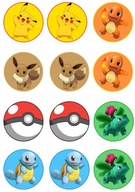 POKE-MON Muffin oblátka A4 s cukrom POKE-MON Muffin oblátka A4 s cukrom