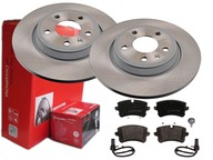 BREMBO ZADNÉ DISKY, DESTIČKY, AUDI A6 C7 A7, 300MM