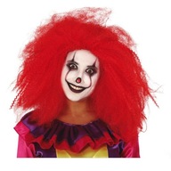AFRO Parochňa ku KOSTÝMU KLOUN ČERVENÉ KUČERKY AFRO Parochňa ku KOSTÝMU KLOUN ČERVENÉ KUČERKY