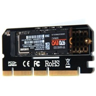 Adaptér Pci-e x4 x8 x16 SSD m.2 NVMe Riser Drive Adaptér Pci-e x4 x8 x16 SSD m.2 NVMe Riser Drive
