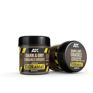 AK 8032 Dark & Dry Crackle Effects 100 ml AK 8032 Dark & Dry Crackle Effects 100 ml