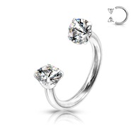 PODKOVY NA UŠIE OBOČIE PREPÁTKA NA PRY TRAGUS 1,2/8/3mm PODKOVY NA UŠIE OBOČIE PREPÁTKA NA PRY TRAGUS 1,2/8/3mm