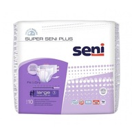 Super Seni Plus plienky na suchý zips pre dospelých L Super Seni Plus plienky na suchý zips pre dospelých L