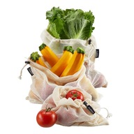 OVOCNÉ SIETE, bavlna zelenina ECO x 3 ks GEFU OVOCNÉ SIETE, bavlna zelenina ECO x 3 ks GEFU