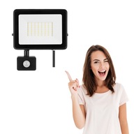 50W LED reflektor so senzorom studeného pohybu Zamel 50W LED reflektor so senzorom studeného pohybu Zamel