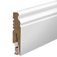 10 MDF DOSKA Biela SET 30 bežných metrov 10 MDF DOSKA Biela SET 30 bežných metrov