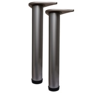 2x hliníkové nastaviteľné nohy stola 820 mm 2x hliníkové nastaviteľné nohy stola 820 mm