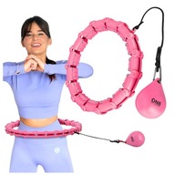 Hula Hop Hoop Nastaviteľný stroj na chudnutie s masážnym prístrojom Hula Hop Hoop Nastaviteľný stroj na chudnutie s masážnym prístrojom