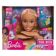 Stylingová hlava Barbie Deluxe TIE-DYE