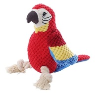 Plyšová hračka pre psa PARROT s povrazom, 34 cm Plyšová hračka pre psa PARROT s povrazom, 34 cm