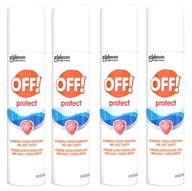 OFF PROTECT SPREJ NA KOMÁRE a HMYZ 4x100ml