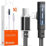 MCDODO RÝCHLOUHLOVÝ KÁBEL USB-C LIGHTNING 36W 1M