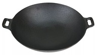 KingHoff liatinová panvica wok 31 cm plynová indukcia