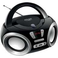 RÁDIO REPRODUKTOR Boombox USB MP3 CD prehrávač FM AUX