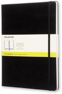 Zápisník Moleskine XL (19x25cm) hladká, čierna pevná väzba Zápisník Moleskine XL (19x25cm) hladká, čierna pevná väzba