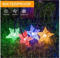 Girlandové lampy ollny stars solárny panel Girlandové lampy ollny stars solárny panel