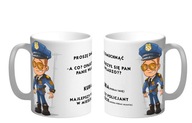 POLICAJTOVÝ HRNČEK Vtipný TEXT + DARČEK NA MENO POLICAJTOVÝ HRNČEK Vtipný TEXT + DARČEK NA MENO