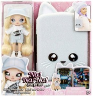 NA!NA!NA! Batoh SURPRISE Mini + BÁBIKA KHLOE Kitty sivá