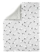 DETSKÁ DEKA MINKY deka šedá OVEČKA 72x97cm DETSKÁ DEKA MINKY deka šedá OVEČKA 72x97cm
