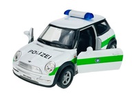 WELLY MINI COOPER POLICAJNÁ ZELENÁ 1:34 NOVÝ MODEL WELLY MINI COOPER POLICAJNÁ ZELENÁ 1:34 NOVÝ MODEL