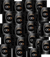 Black EXS Black latexové kondómy 24 ks