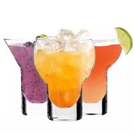 Poháre na pitie 3 x 200 ml Rôzne tvary Krosno Shake Set Darček Poháre na pitie 3 x 200 ml Rôzne tvary Krosno Shake Set Darček