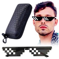 Párty okuliare Thug Life Swag Deal With It 8 Bits Pixel + TVRDÉ POUZDRO Párty okuliare Thug Life Swag Deal With It 8 Bits Pixel + TVRDÉ POUZDRO