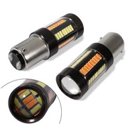 LED 66 P21/5W BAY15D DVOJFARBA BIELA ORANŽ LED 66 P21/5W BAY15D DVOJFARBA BIELA ORANŽ