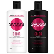 Syoss Color sampon + kondicionér na vlasy 440ml