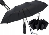 Automatický dáždnik Čierny dáždnik silné VLÁKNO