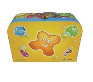 Farebný kartónový kufrík pre deti 3+ od Jolly