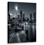 OBRAZOVÁ LED 80x120 NÁSTENNÁ LAMPA MESTO V NOCI OBRAZOVÁ LED 80x120 NÁSTENNÁ LAMPA MESTO V NOCI